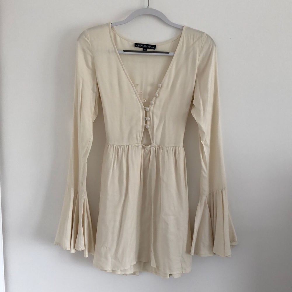 For Love & Lemons Bell Sleeve Dress